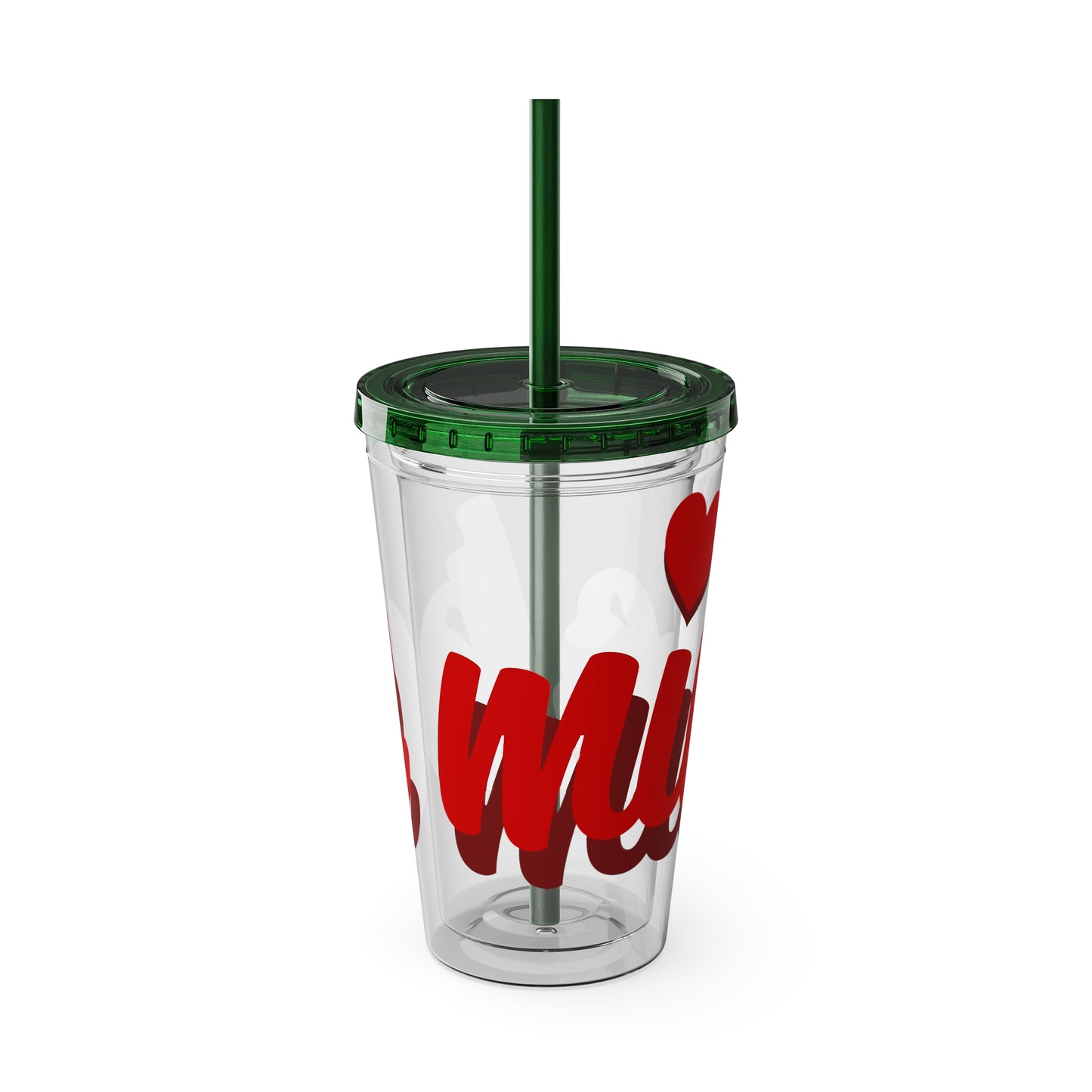 Sunsplash Tumbler with Straw, 16oz