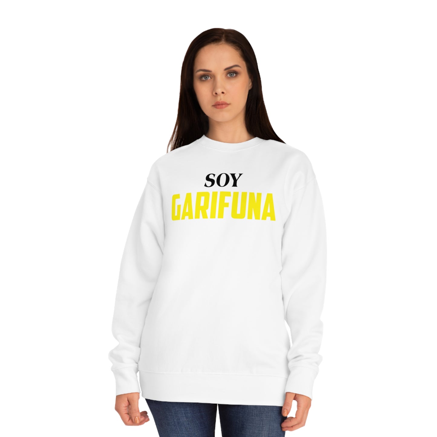 Sudadera unisex con cuello redondo