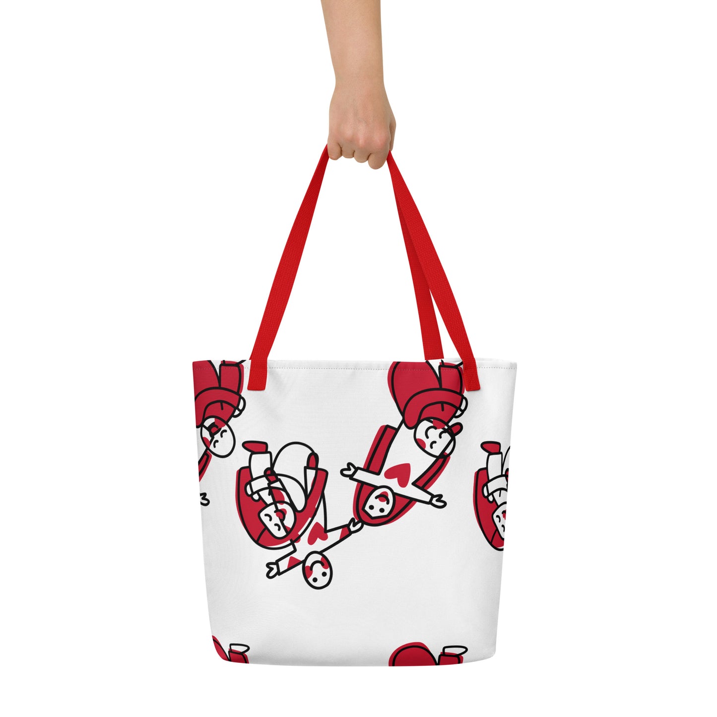 All-Over Print Large Tote Bag