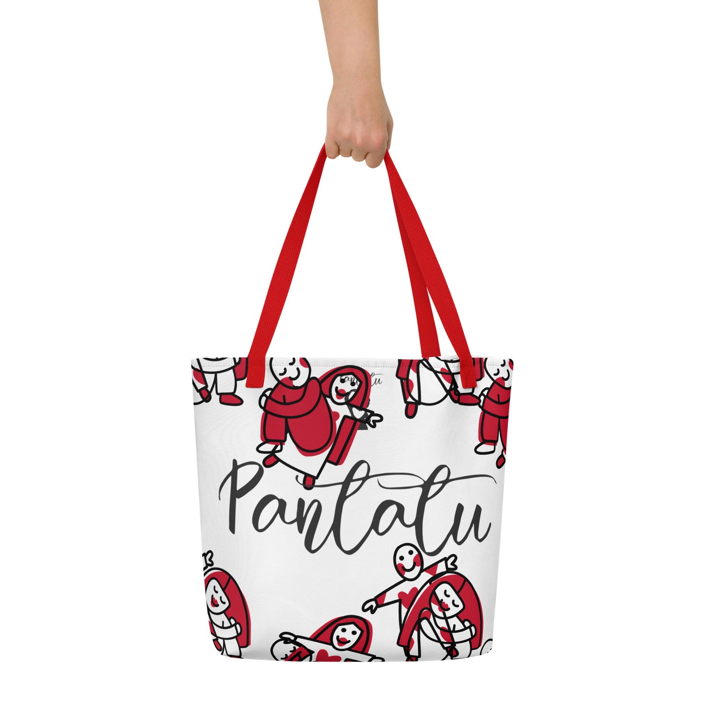 All-Over Print Large Tote Bag