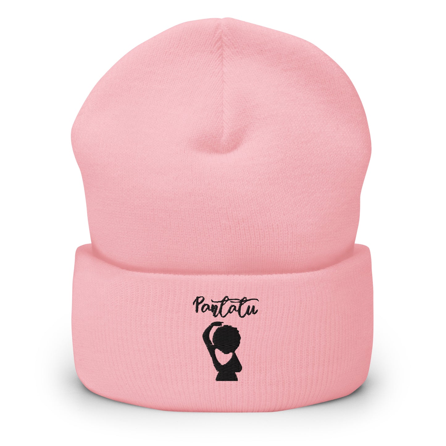 Gorro con borde vuelto Damas