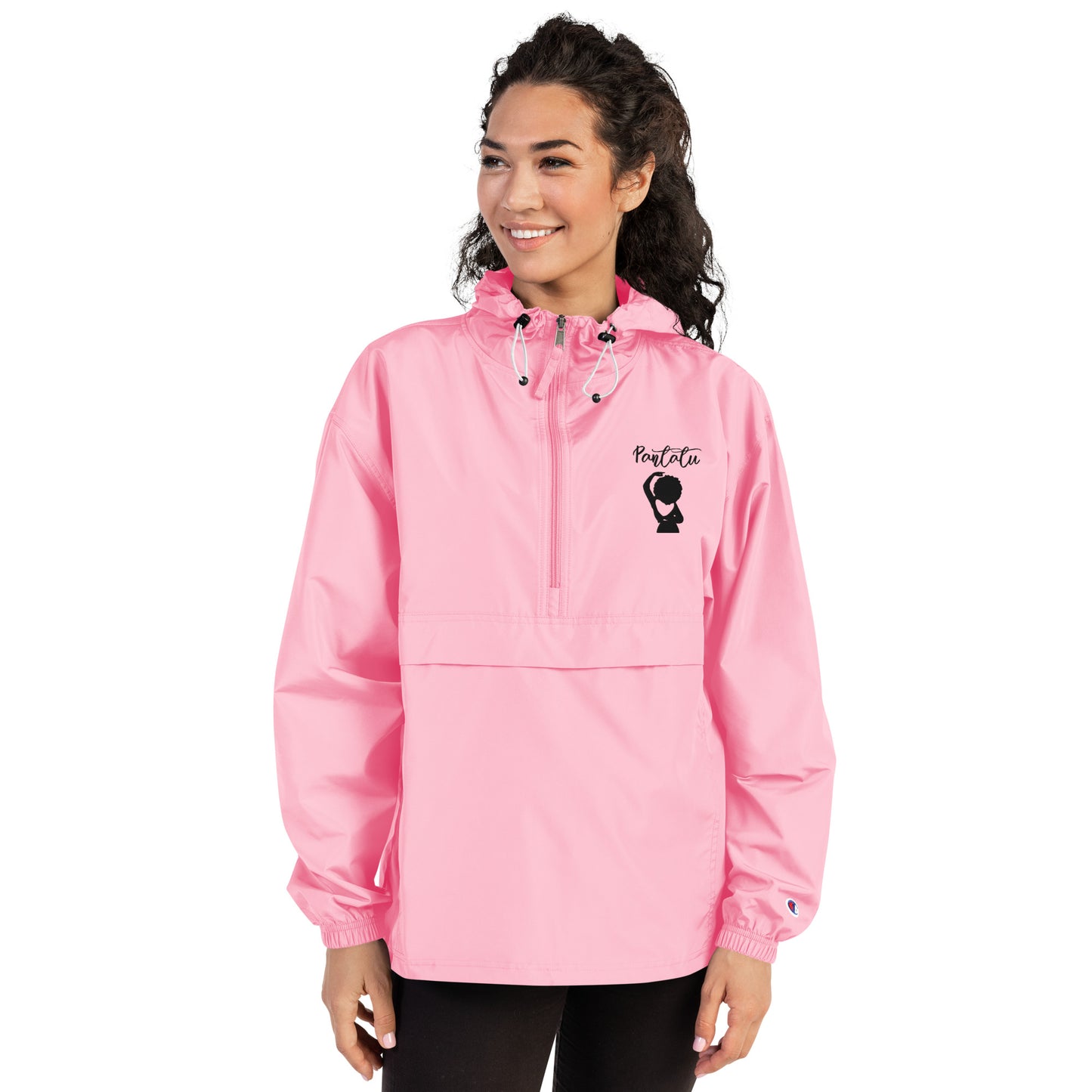 Chaqueta bordada plegable Champion mujer