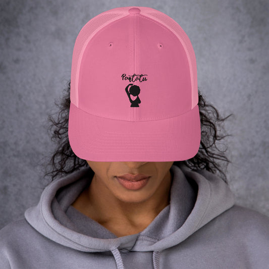 Gorra tipo trucker para mujer