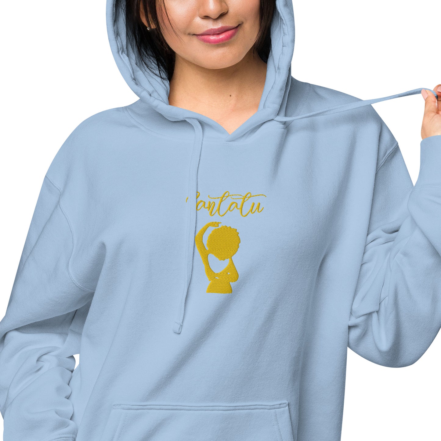 Sudadera con capucha teñida