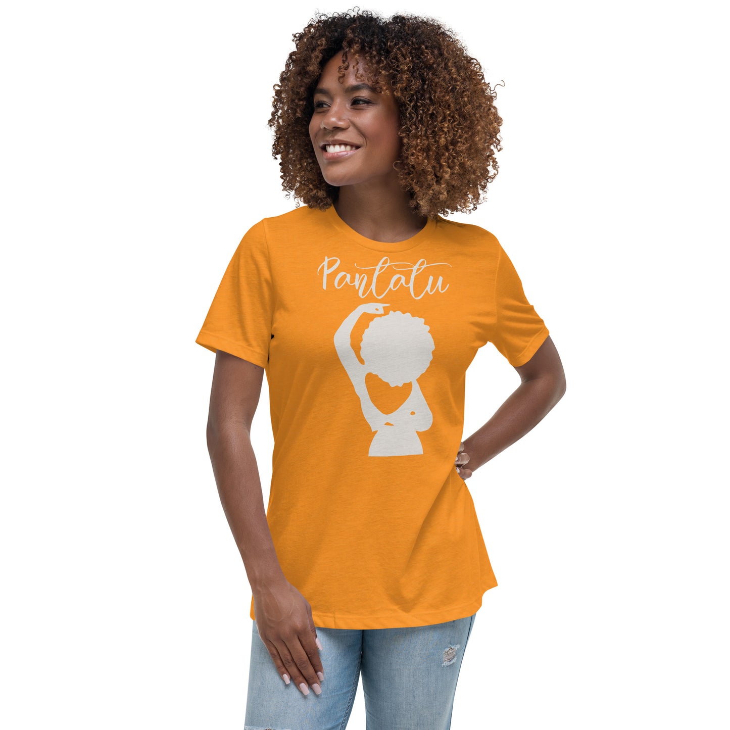 Camiseta suelta mujer