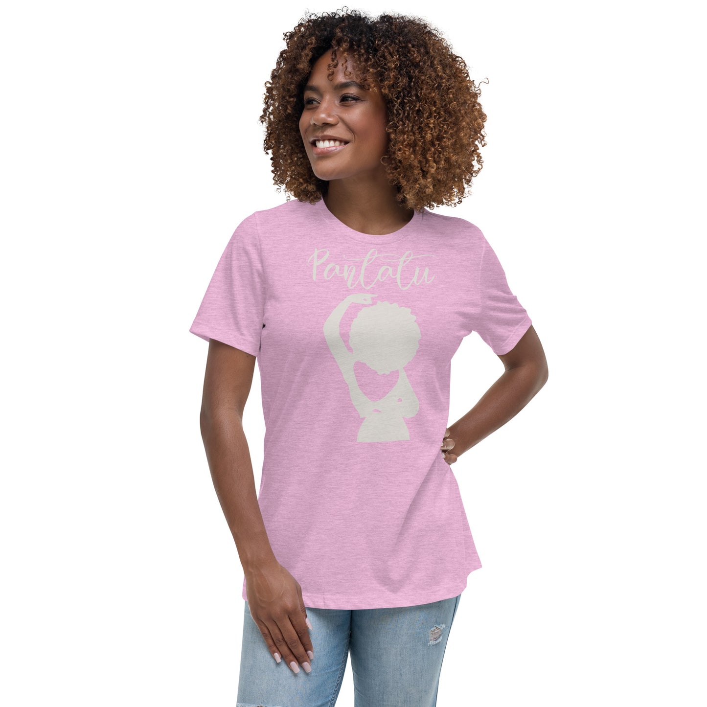 Camiseta suelta mujer