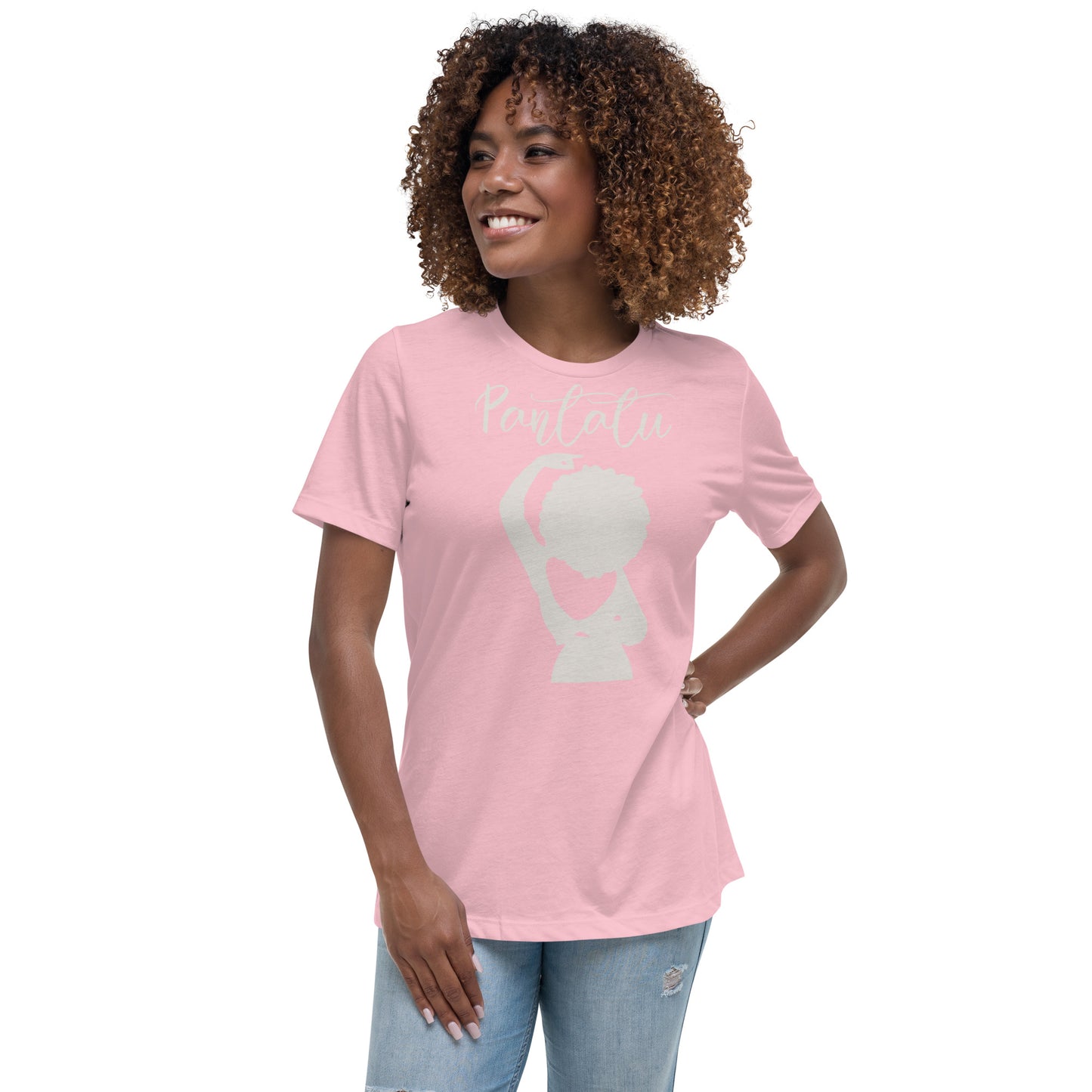 Camiseta suelta mujer