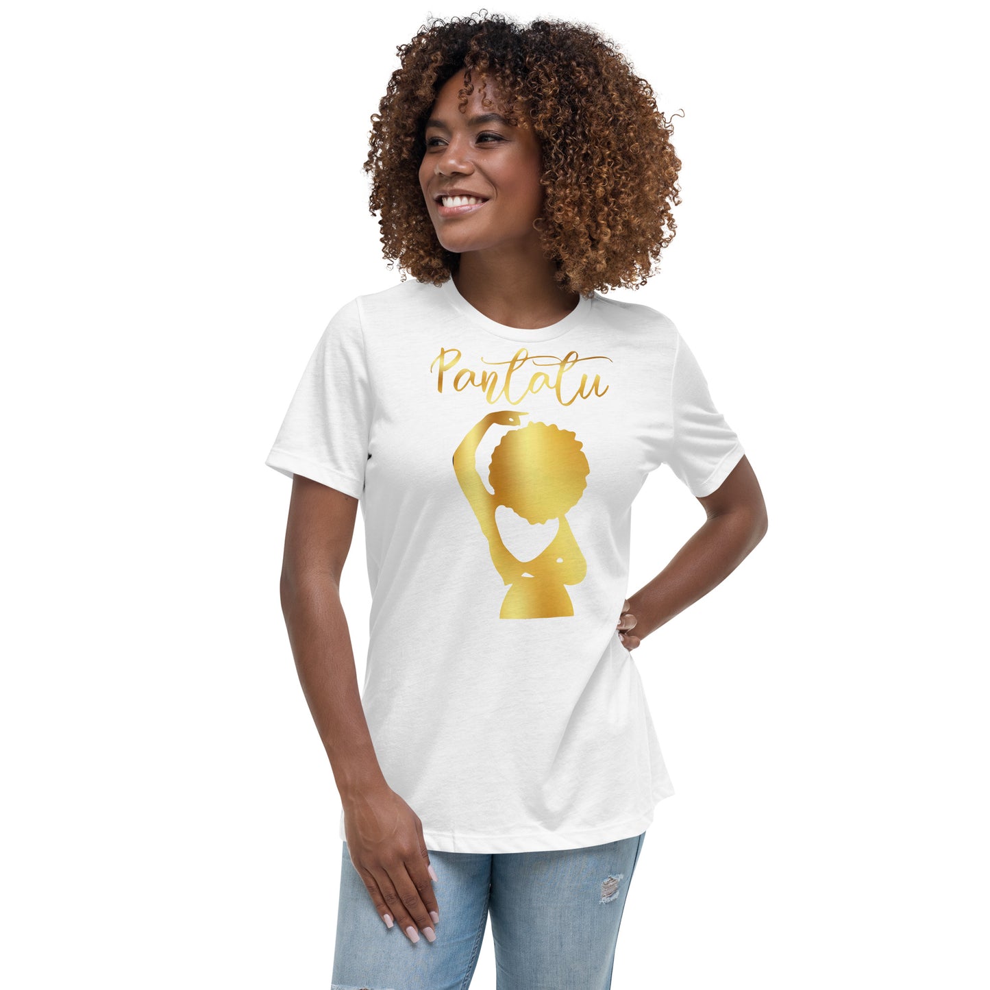 Camiseta suelta mujer